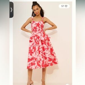 tiger print halter dress CRESSIDA DRESS
